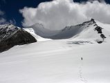 
Climbing Sherpa Lal Singh Tamang Leads The Way Across The East Rongbuk Glacier On The Way To Lhakpa Ri Camp I
